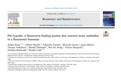 学院董金华教授团队在Biosensors and Bioelectronics发表高水平科研论文